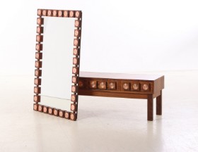 Atelier. Entrance furniture and mirror, 1950-60s (2)