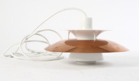 Poul Henningsen. PH5-pendel Mini, kobber