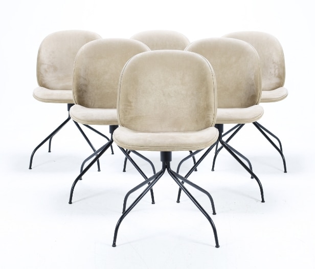 6 GUBI chairs
