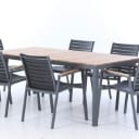 Cinas. Garden table and six chairs - Model Mood Extreme (7)