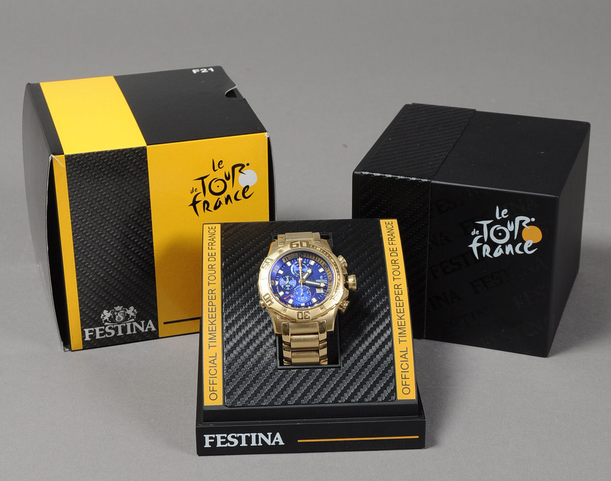 festina official timekeeper tour de france