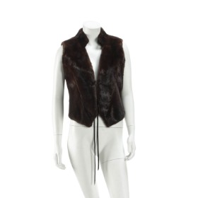 7013 - Copenhagen Fur. Mink fur vest. str. 36