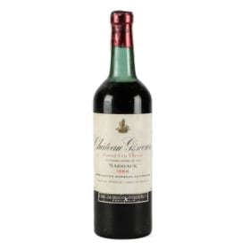 1 fl. Chauteau Giscours, Margaux, Grand cru Classé 1966
