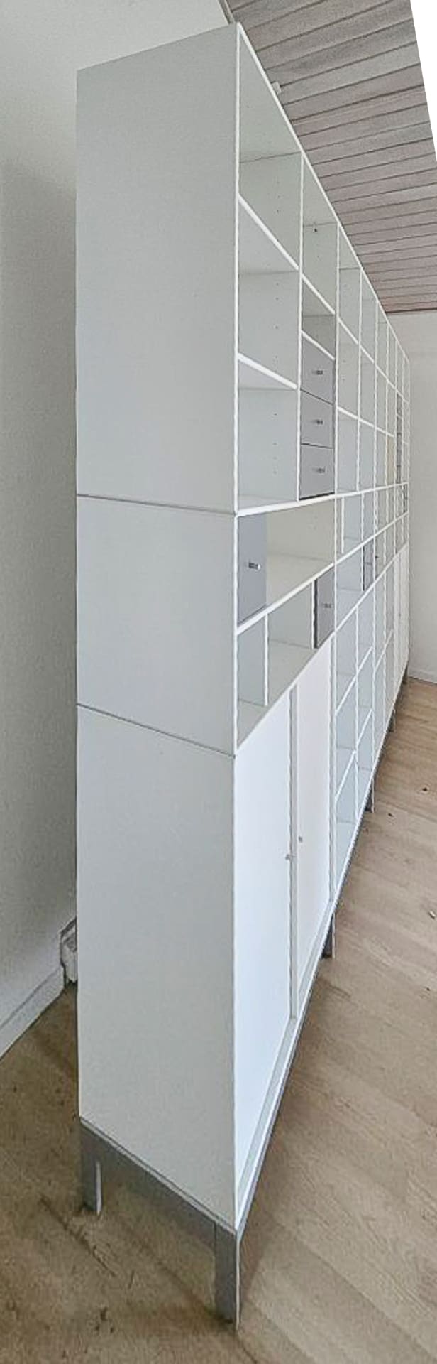 ABC Quadrant shelving system from ABC Reoler, white | Lauritz.com