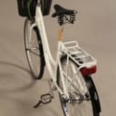 ECO2. Hvid unisex cykel. Model 'Retro'
