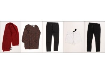 Storm & Marie, Won Hundred og Black Lily. Bukser, shorts (str. 31) bluse (str. 40) og halstørklæde. (5)