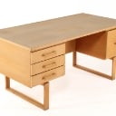 Danish Furniture Manufacturer Vintage freestanding desk on medebean legs