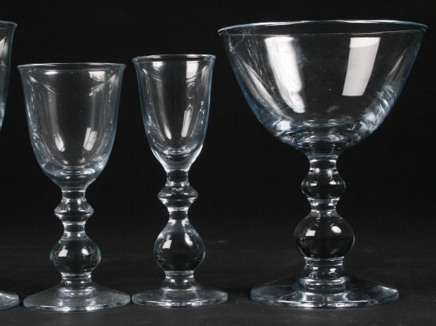 Holmegaard: Charlotte Amalie-glas. (37)