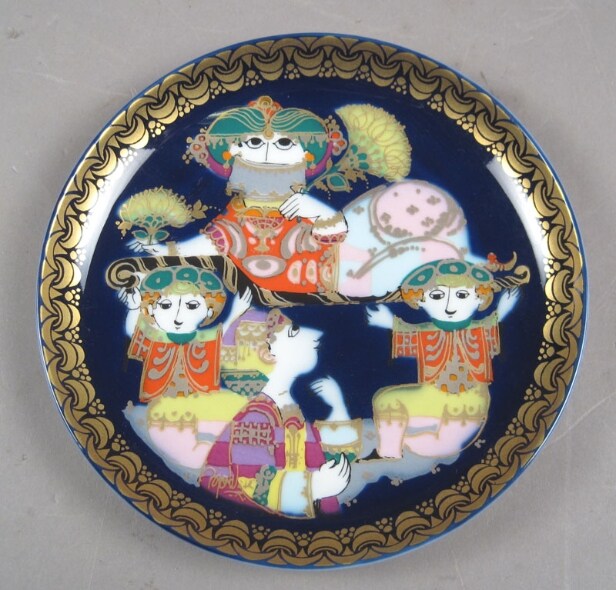 Stor samling Bjørn Wiinblad platter m.m (27) 
