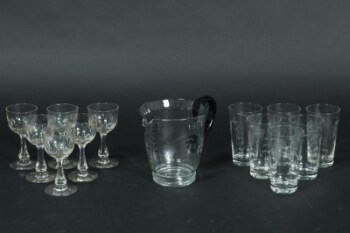 Holmegaard m.m. Derby. Diverse glas m.m. (13)