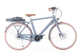 Mustang August Electric Center Herre - elcykel med 7 gear - Grey