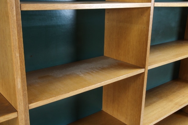 Royal Board shelving system, oak