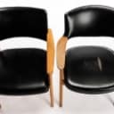 Erik Kirkegaard and others Two oak armchairs (2)