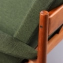 Grete Jalk for France & Son. Detached three-person. sofa in teak wood