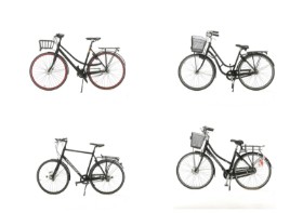 7439, 7441, 7442, 7444 - Collection of bicycles (4)