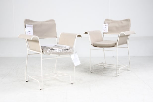 157. Mathieu Matégot for Gubi. Five armchairs, model Tropique (5)