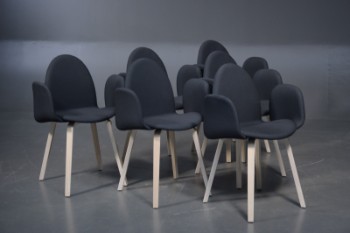 SaysWho for Dansk møbelproducent, Spisebords armstole model Ø48 (6)