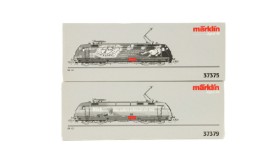 Märklin 37375+37379 Digital HO: Two electric locomotives BR 101 (2)