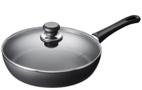 1618 - Scanpan Classic non-stick sauterpande med glaslåg 28 cm