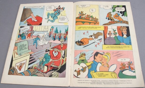 Walt Disney's Anders And & Co. Nr. 2, 3, 4 fra årgang 2 1950 samt Nr. 8, 9, 10, 11, 11B og 12. 2. årgang, 1950 (9)