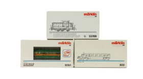 Märklin 33789+3122+30161 Delta HO: Diesel locomotive V 5 SJ, railbus Micheline and RAG 750 (3)