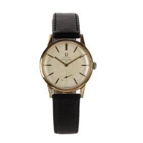 Omega 'Seamaster 30'. Vintage men's watch in gold-plated steel