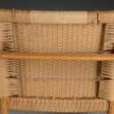 Hans J. Wegner. Par stole model CH25 af egetræ (2) 