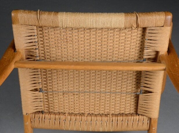 Hans J. Wegner. Par stole model CH25 af egetræ (2) 