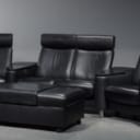 Ekornes, Stressless Biograf Sofa, model Arion, sort læder (6 )