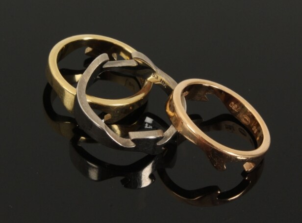 Georg Jensen Fusionsring udført af 18 kt. guld Denne vare er sat til omsalg under nyt varenummer 5116237