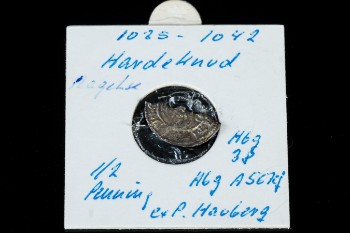 Hardeknud 1018-1042: ½ penning