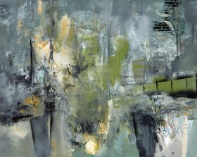 Berit Pedersen. Abstract composition, 'After another day'