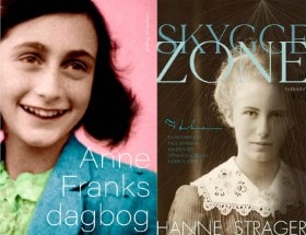 &#65279;'Anne Franks dagbog'  og 'Skyggezone - en biografi om Inge Lehmann' af Hanne Strager (2)