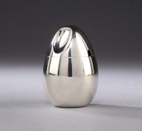 Søren Georg Jensen for Georg Jensen. Sennepskrukke af sterlingsølv, nr. 965