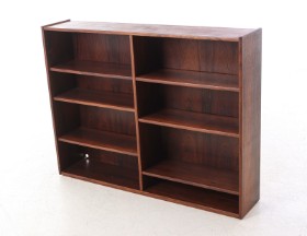 Danish furniture design. Rosewood bookcase, 1950-60s