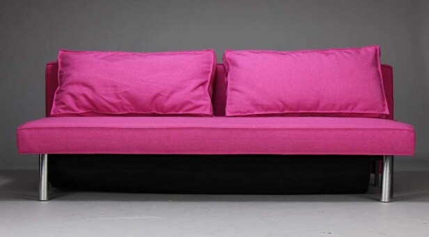 Innovation, sovesofa, model Flip, pink