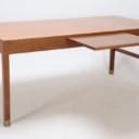 Ole Wanscher (1903-1985) for master cabinetmaker A. J. Iversen: Teak desk, 1940s