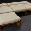 Hans J. Wegner f. 1914 - 2007. Getama stole/seng samt skammel.(4)