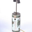 Kinesisk hatstand / bordlampe af porcelæn, 1900-tallet