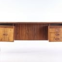 Danish furniture design. Freestanding rosewood desk, 1960s
