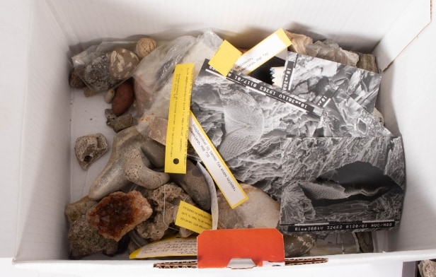 Large scientific mineral collection (approx. 500)