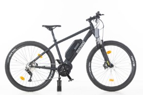 Mustang Vulcan Electric el - mountainbike med 10 gear - Sort