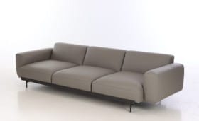 Anderssen og Voll for Muuto. 3. pers Sofa - Model In Situ - Clay