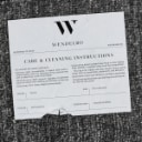 Moderne tæppe for Wendelbo, model 'Dijon'.