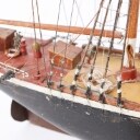 Modelskib, kompas, måleudstyr mm (11)
