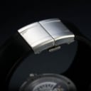Porsche Design. Men's chronograph model Flat Six in steel with gray dial - box + certificate. 2009