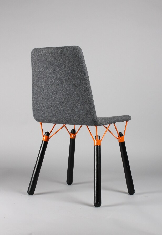 Alexander Lervik, stol Nest, prototyp, Johanson Design