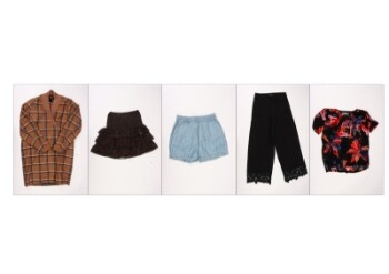 Storm & Marie og Black Lily. Jakke, bukser, shorts, bukser og nederdel. Str. 36. (5)