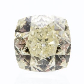 Uindfattet cushion-/pudeslebet diamant, 0.50 ct.