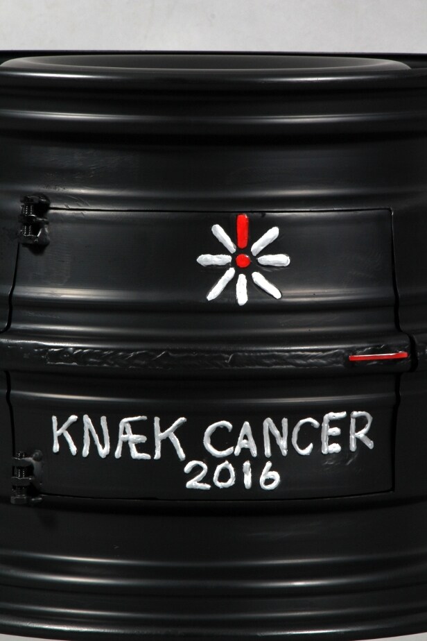 Bålsted/terassevarmer - Til fordel for Knæk Cancer 2016